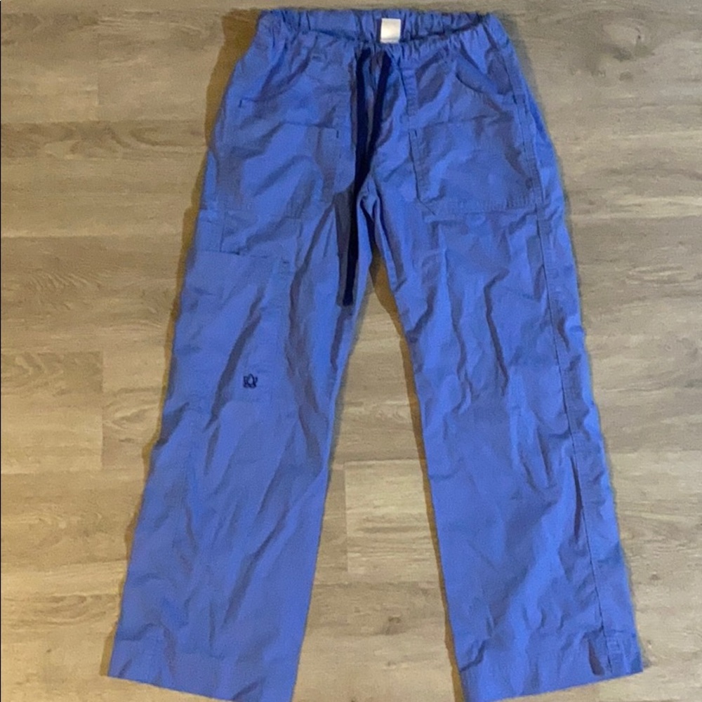 Maevn Ceil blue scrub pants xsp
